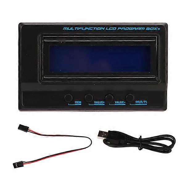 3-in-1 LCD-Programmierbox V2, für ESC-Fahrtenregler.