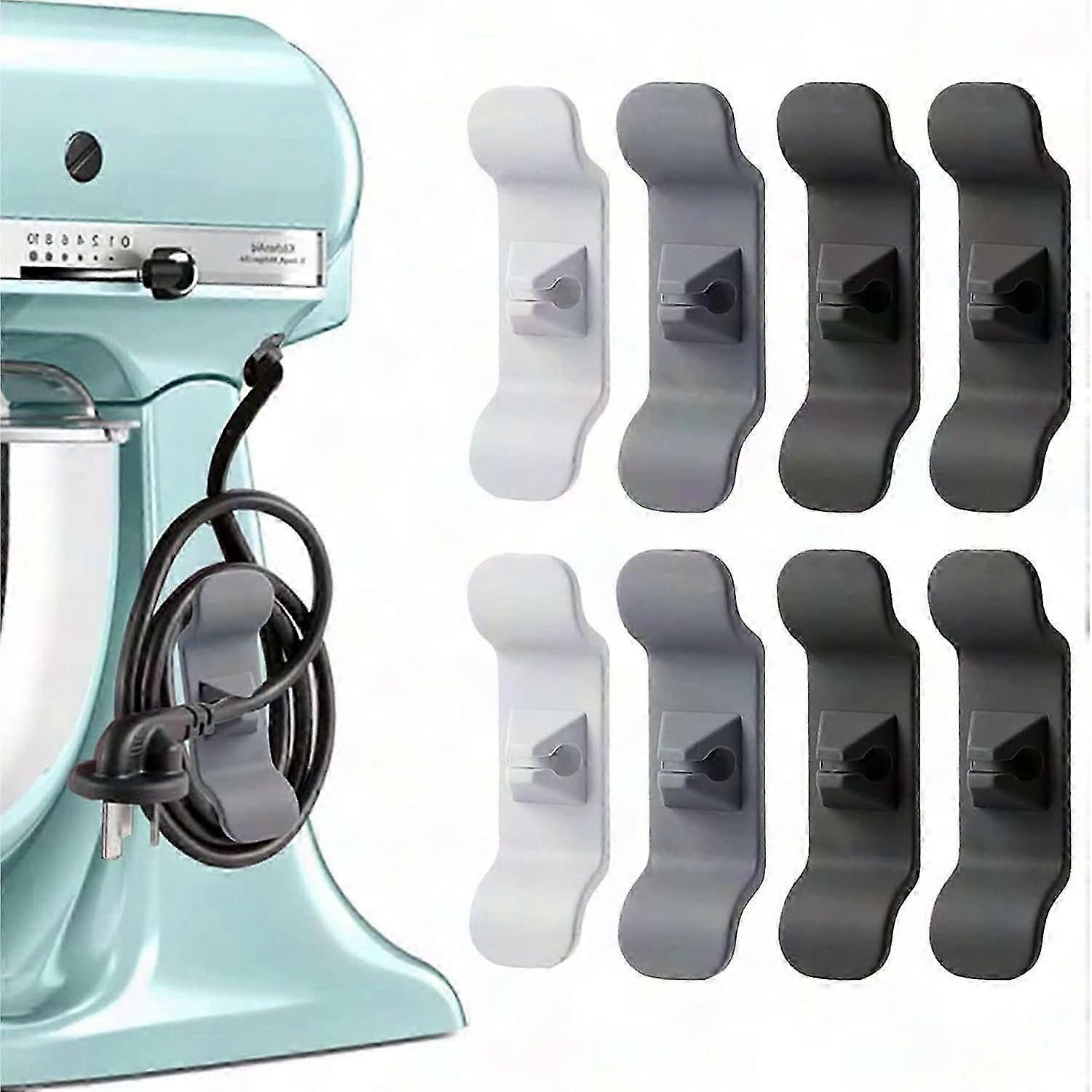 8pcs Self Adhesive Cable Cord Organizer for Kitchen - Neat & Tidy Cord Management
