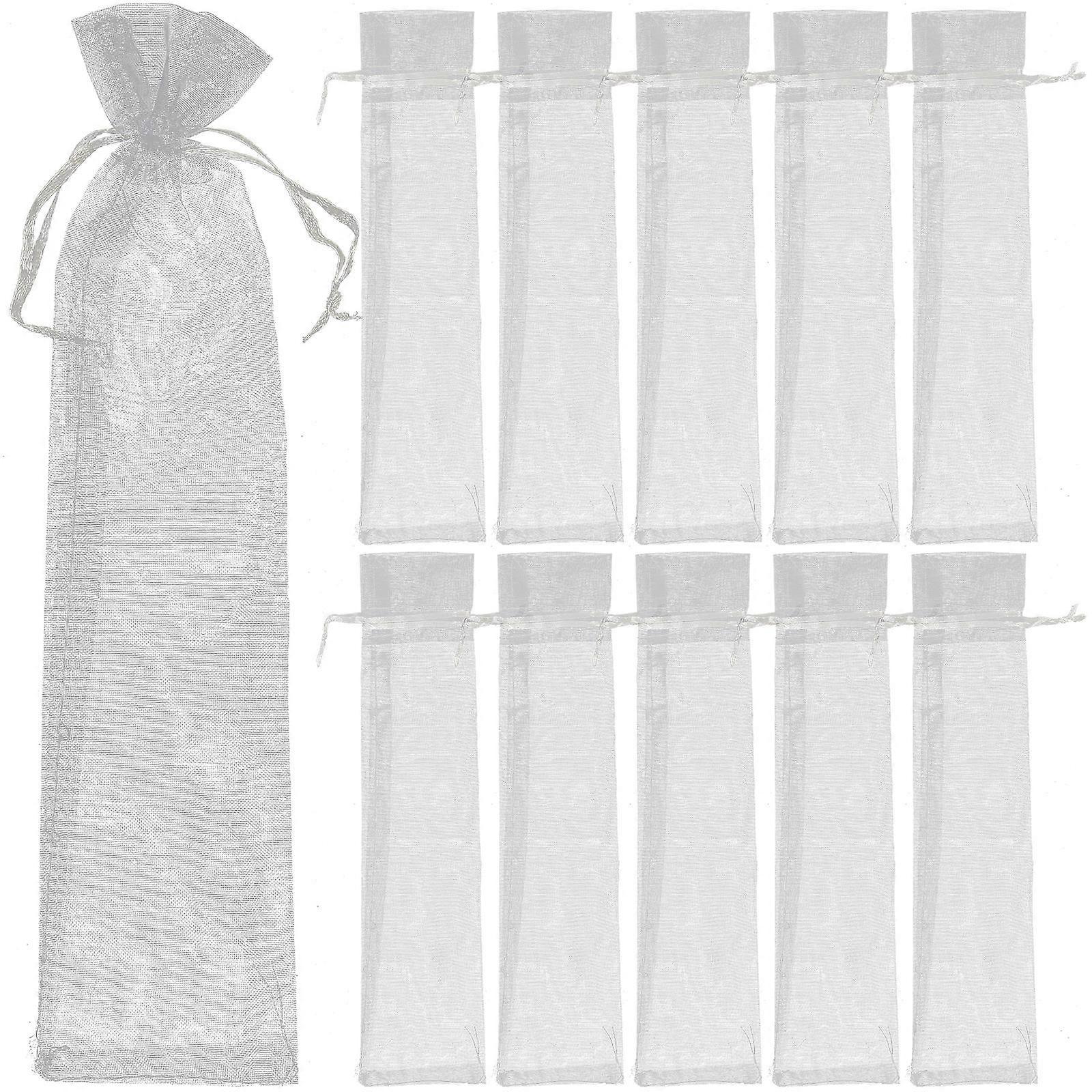 It looks like you're referring to a product listing for **"20pcs Portable Organza Drawstring Bags For Candy Cookies Lightweight Mesh Pouches For DIY