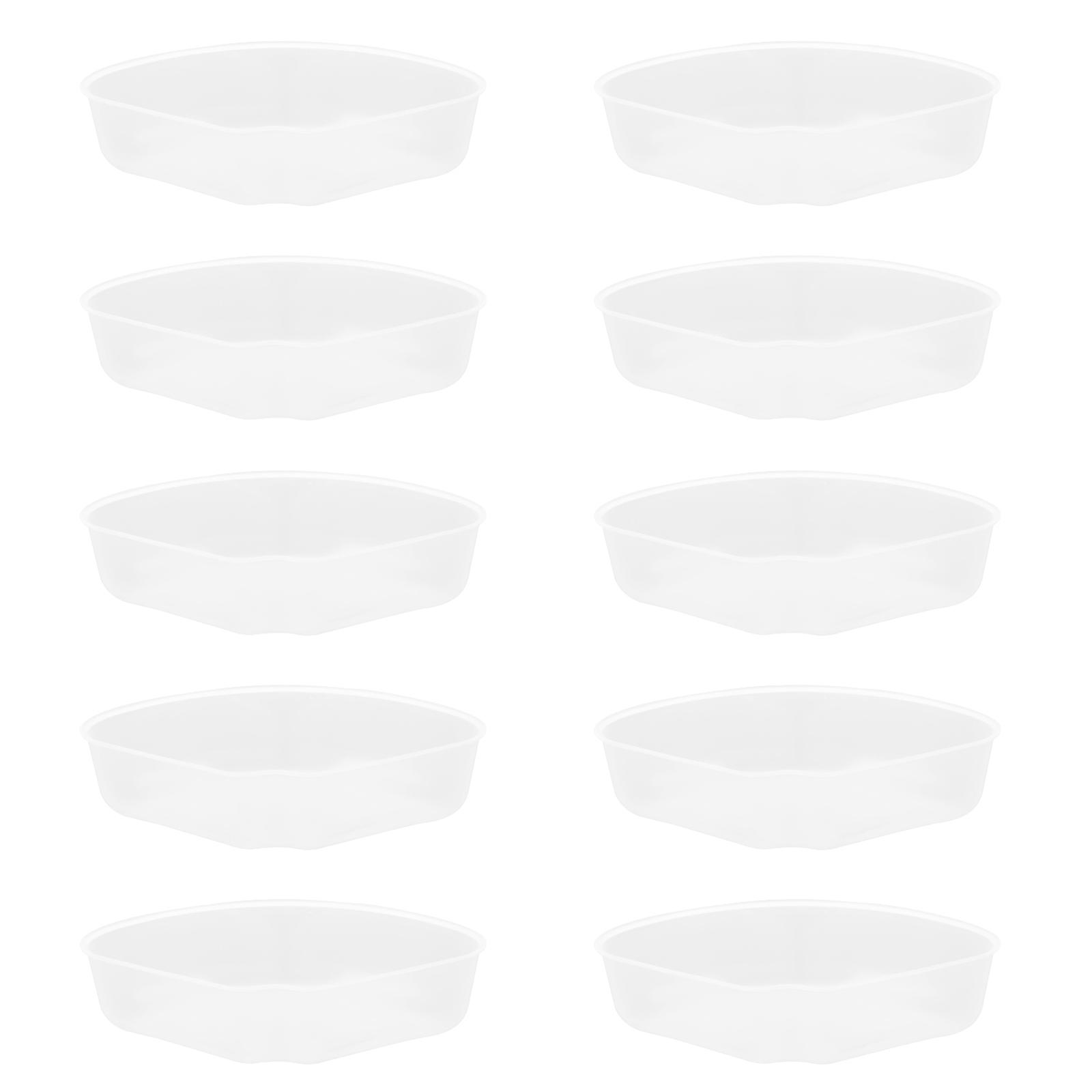 20Pcs Kitchen Steamer Baskets Food Steamers Heating Utensils Square Suitable For Home Use Transparent PP Material