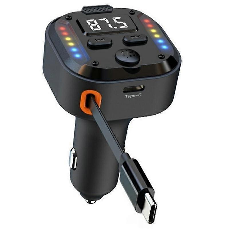 FM Transmitter Bluetooth Car Charger C69