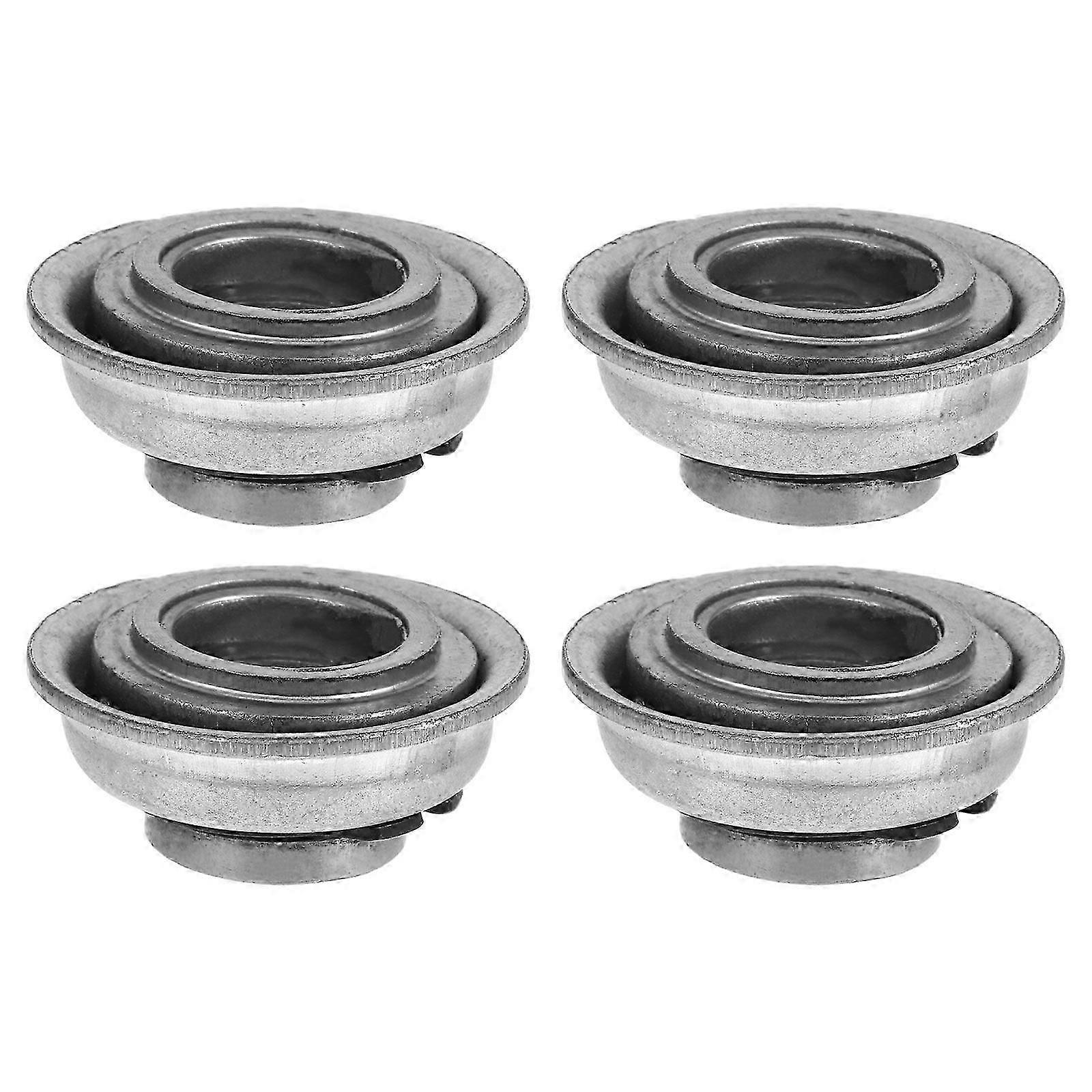 4pcs Replacement Wheelchair Parts Front Fork Stem Bearings Swivel Wheels For Walkers Universal Replacement Hardware