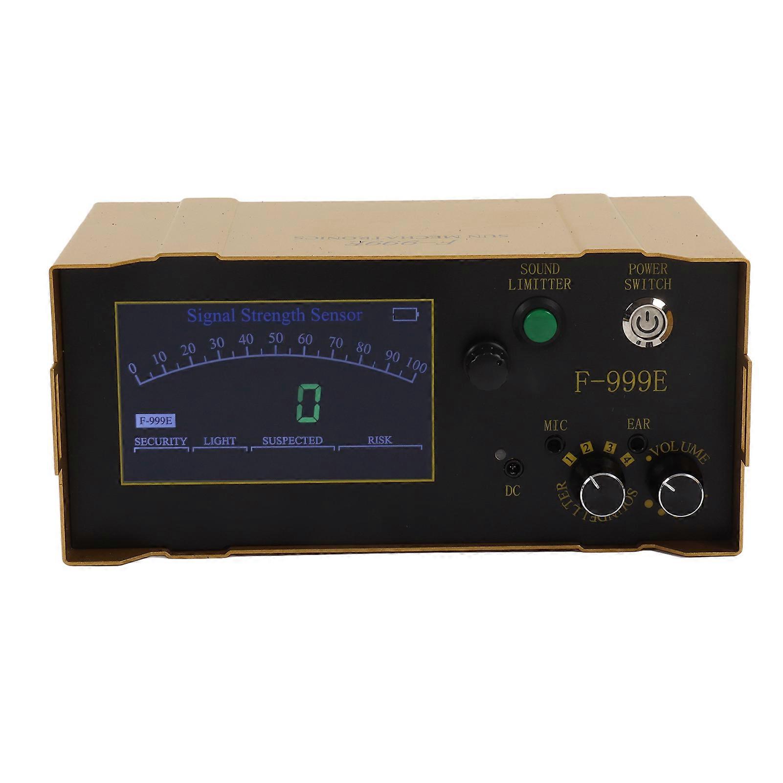 F 999E גלאי דליפות חימום רצפה חיצוני מקורה גלאי דליפות צינור מוסתר מכשיר לאיתור דליפות צינור מים 100-240V תקע האיחוד האירופי 