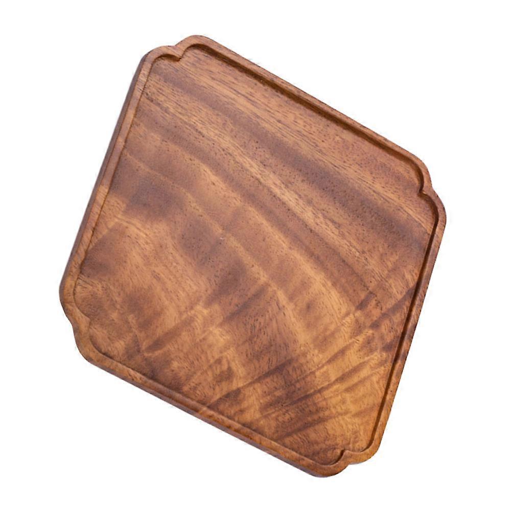 Simple Design Fruit Tray Made Of Wood For Kitchen Use 1Pcs