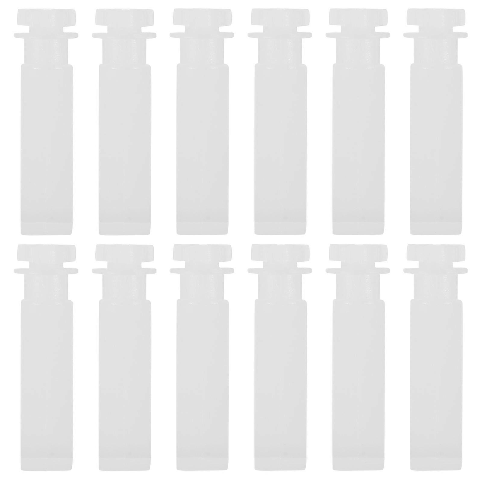 Vertical Blind Repair Stems Replacement Parts for Curtain Use White PP Material 20 Pieces