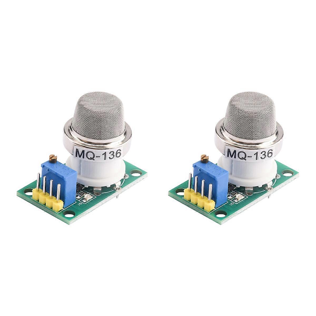 2X MQ136 Hydrogen Sulfide Gas Sensor Module H2S Gas Detection Sensor Module High Sensitivity Sensor