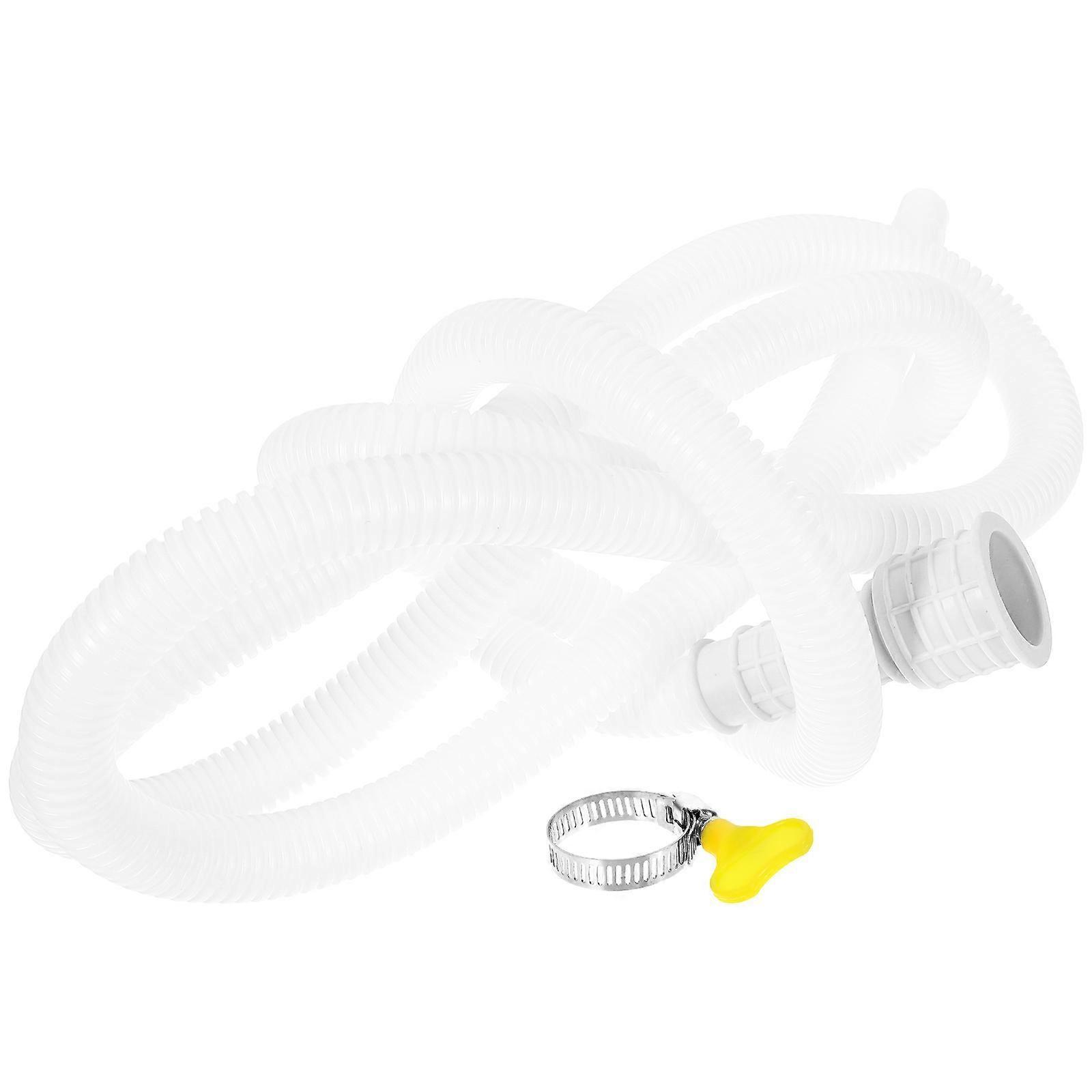 Flexible Corrugated Air Conditioner Drain Hose for Easy Connection, Durable and Convenient Drainage for Semi Automatic Washing Machines