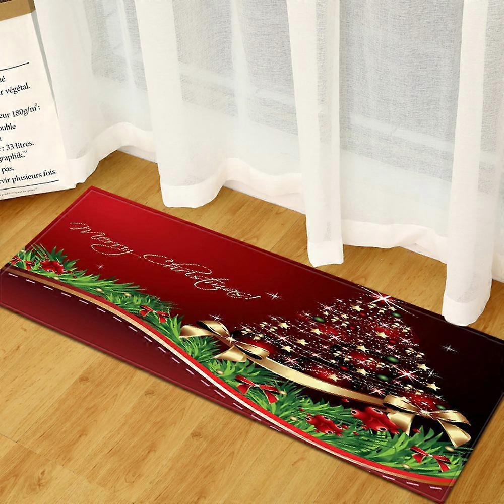 Style Non-slip Carpet Home Decoration Living Room Kitchen Bedroom Rug Door Sofa Bathroom Mat Christmas Doormat