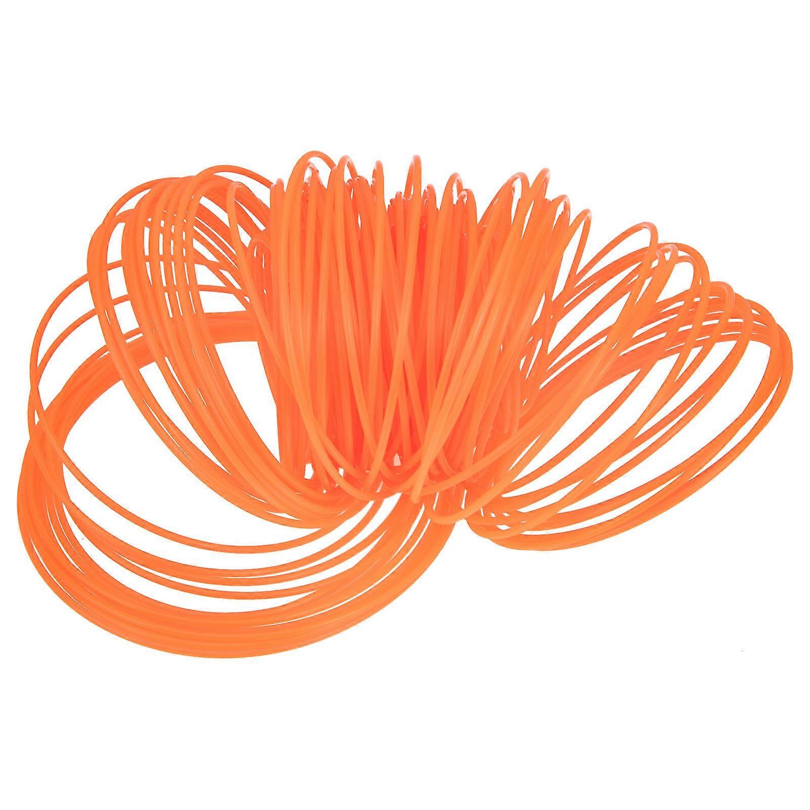 Orange Trimmer Replacement for Mower with Strong Cutting Ability and Durability 0.065 Inch