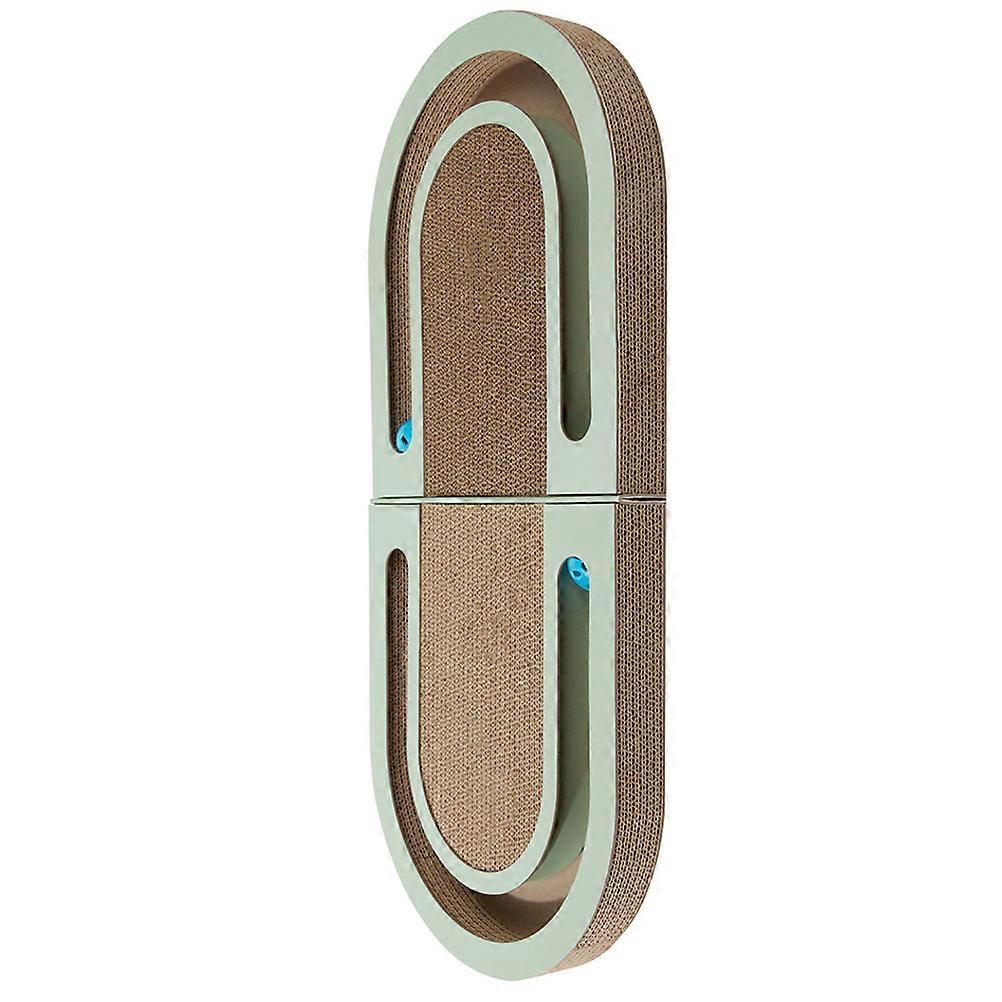 Rectangular Cat Scratching Pad Toy For Cat Owners Exercise Aid Large Size 1Pcs
