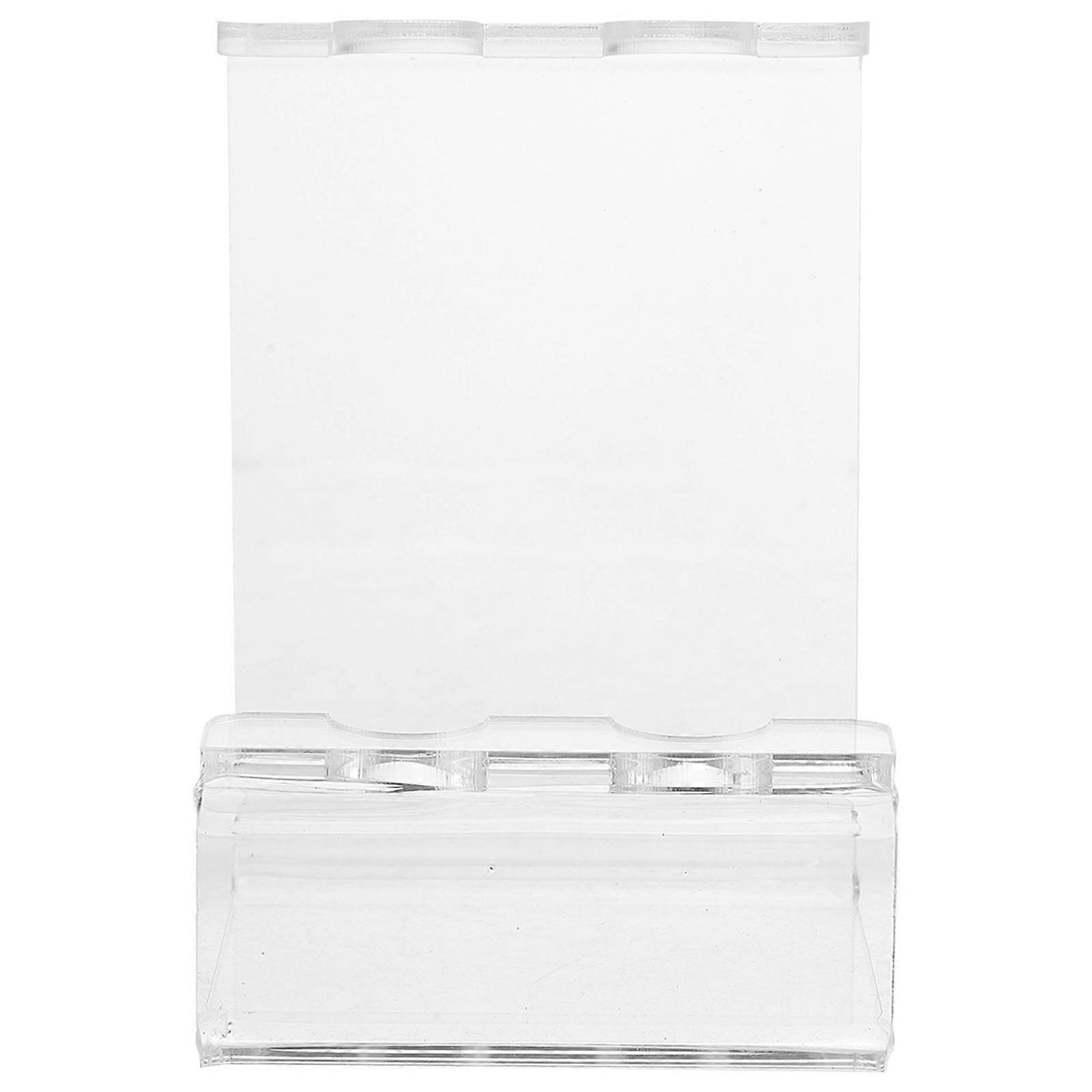 1 Pc Acrylic Display Rack for Pen Pencil and Eyebrow Pencil Storage