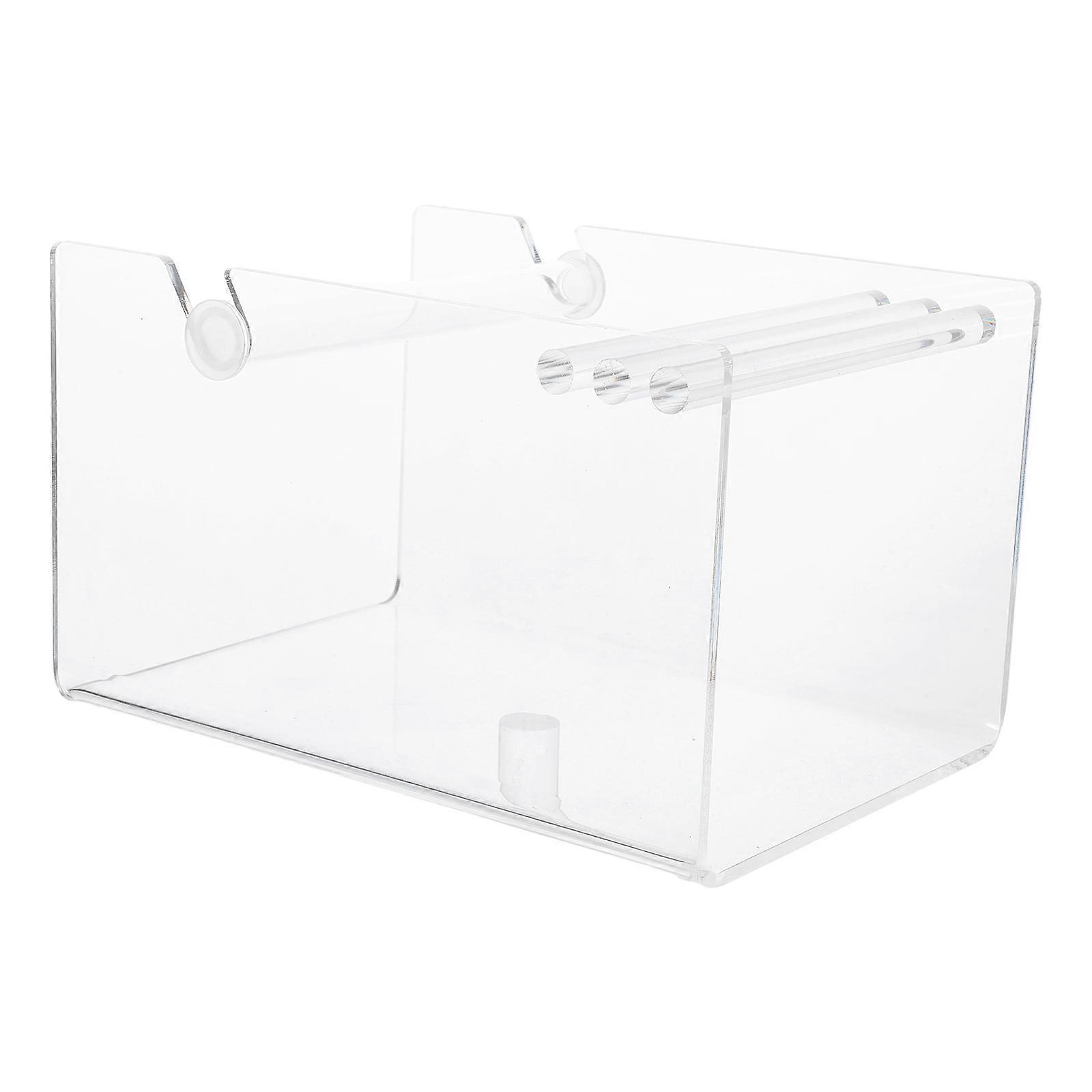 Transparent Acrylic Roll Sticker Tape Organizer for Easy Storage and Efficient Labeling at Home Office Size 3Disk