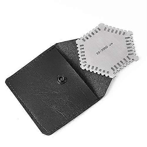 Wet Film Comb Stainless Steel 25-3000 µm, Thickness Gauge for Corrosion-Resistant Layer Thickness Measurement and Precision