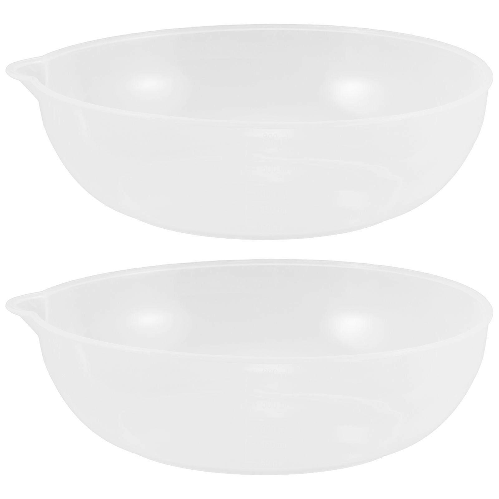 2pcs Daily Use Scale Tray Food Scale Round Pan Convenient Weight Scale Tray