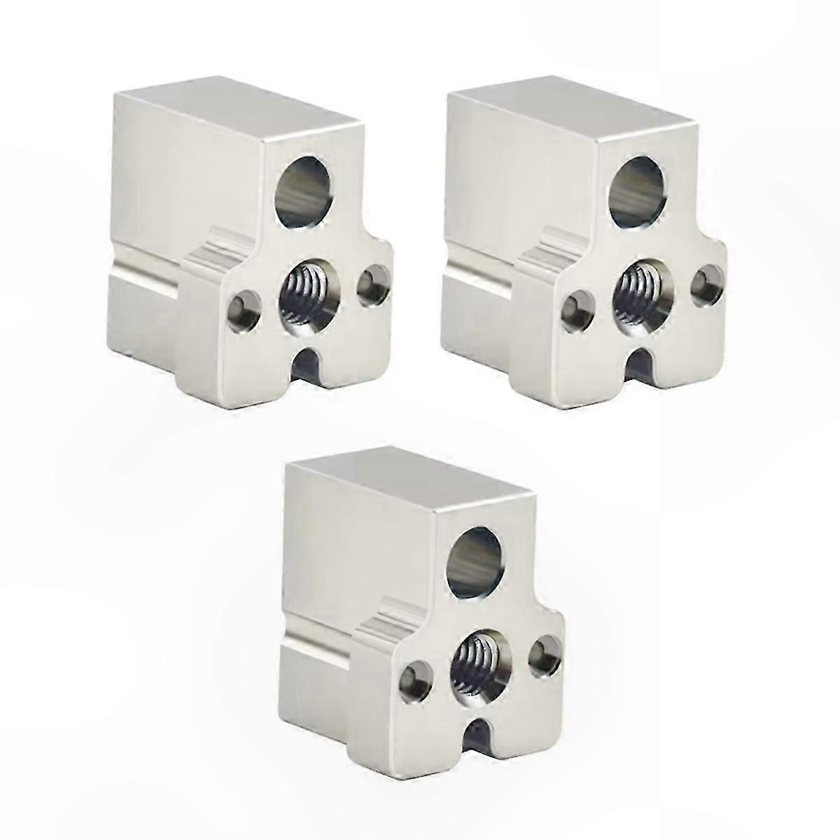 Copper Plated High-Temperature Volcano Heater Block for 3D Printer Components, Large Size