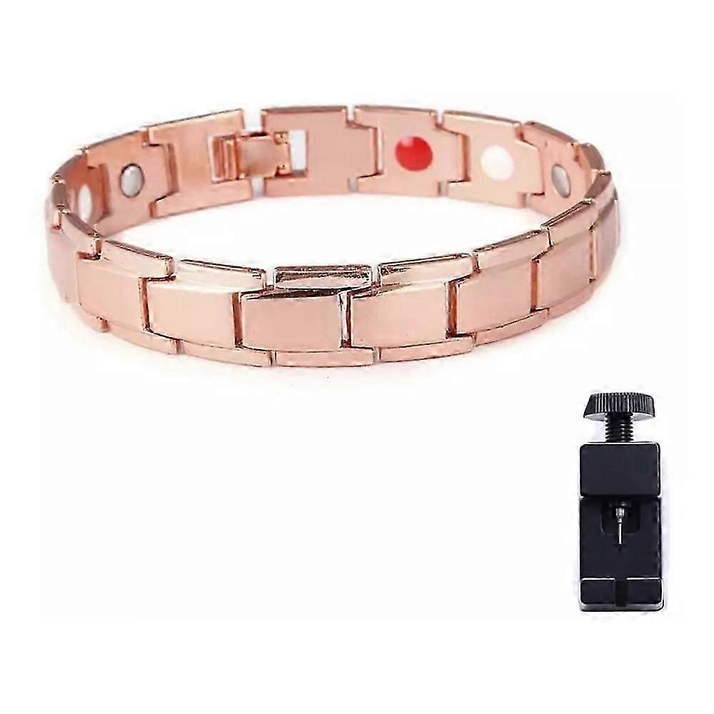 Copper Pulse Prostate Wellness Band Magnetic Bracelet for Improved Circulation