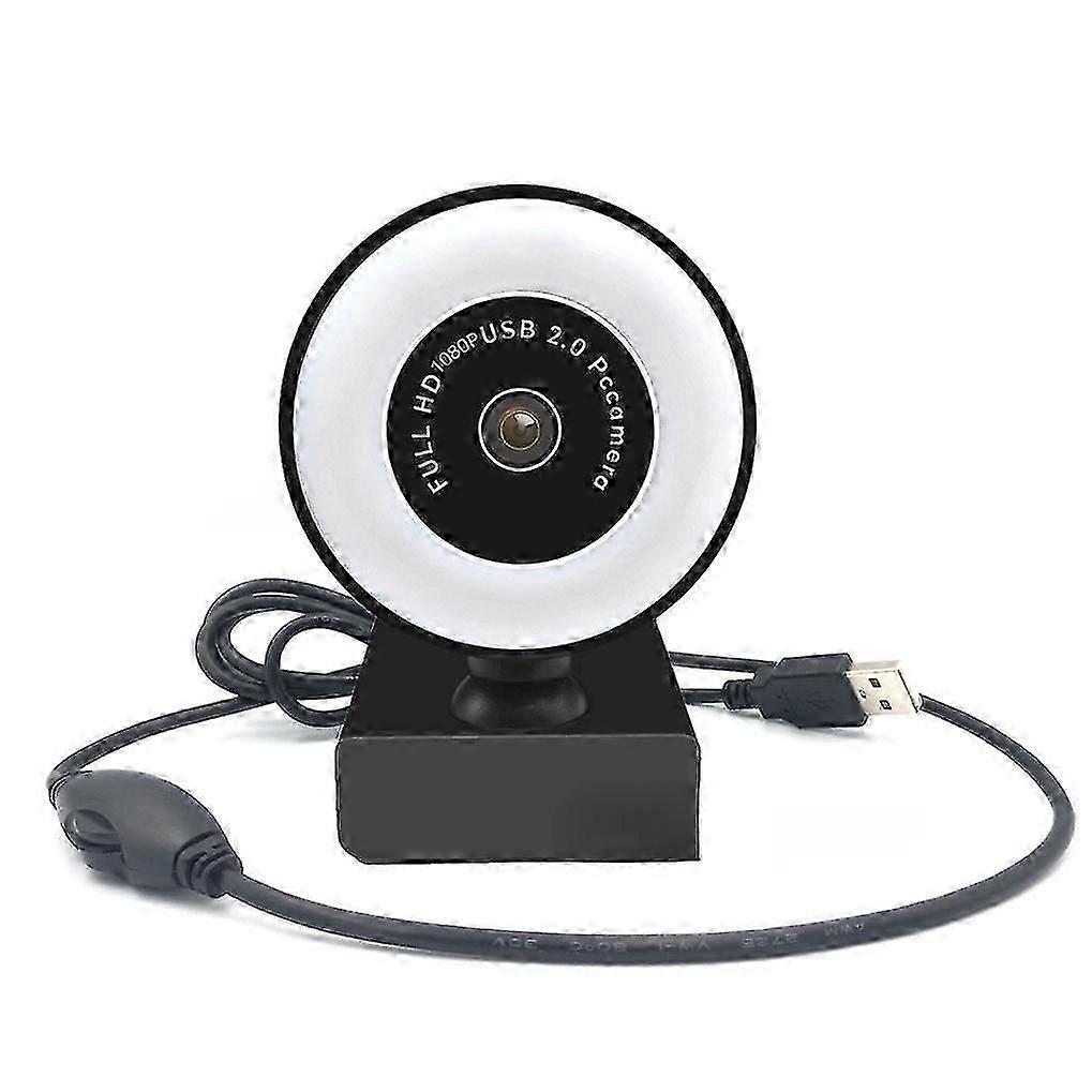 2k Fixed Focus-hd Webcam With Microphone Led Web Camera For Computer Pc Video Recording Webcam