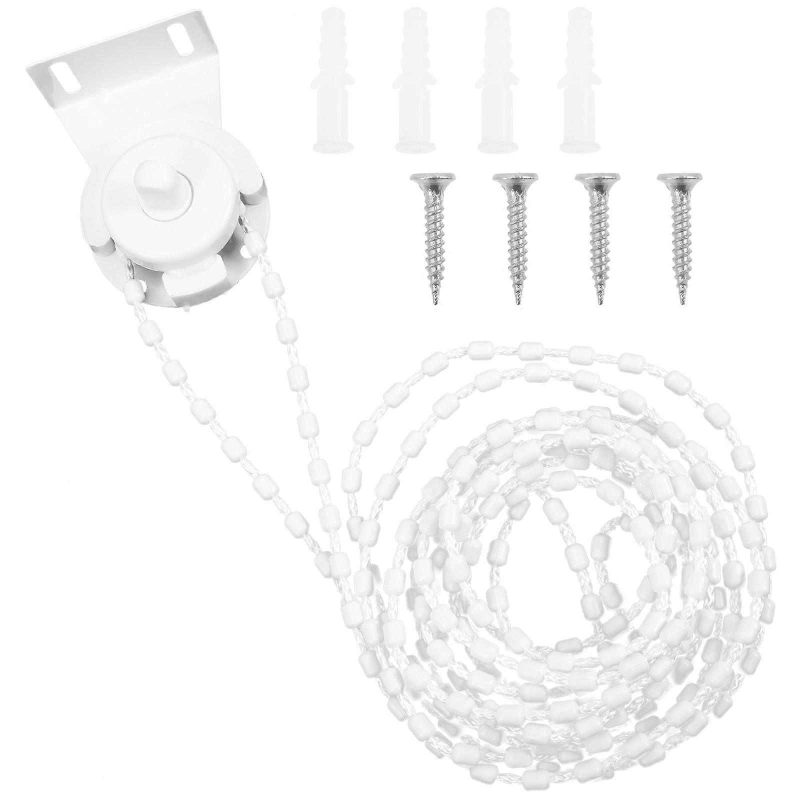 Roller Blind Components For DIY Enthusiasts 3 Sets White Roller Shade Adjustment Curtain Assembly Accessories