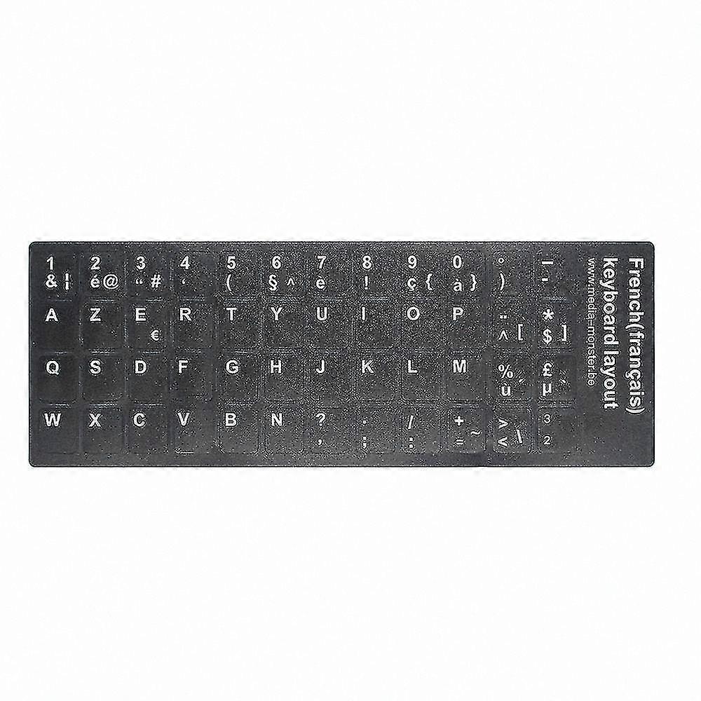 Large Letter Non-Transparent Keyboard Sticker for Laptop Notebook Universal Fit