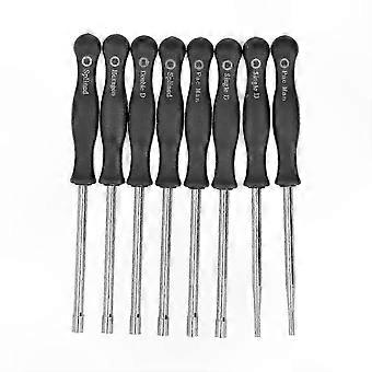 8-Piece Carburetor Adjustment Tool Set for Engine Maintenance and Tuning Screwdrivers