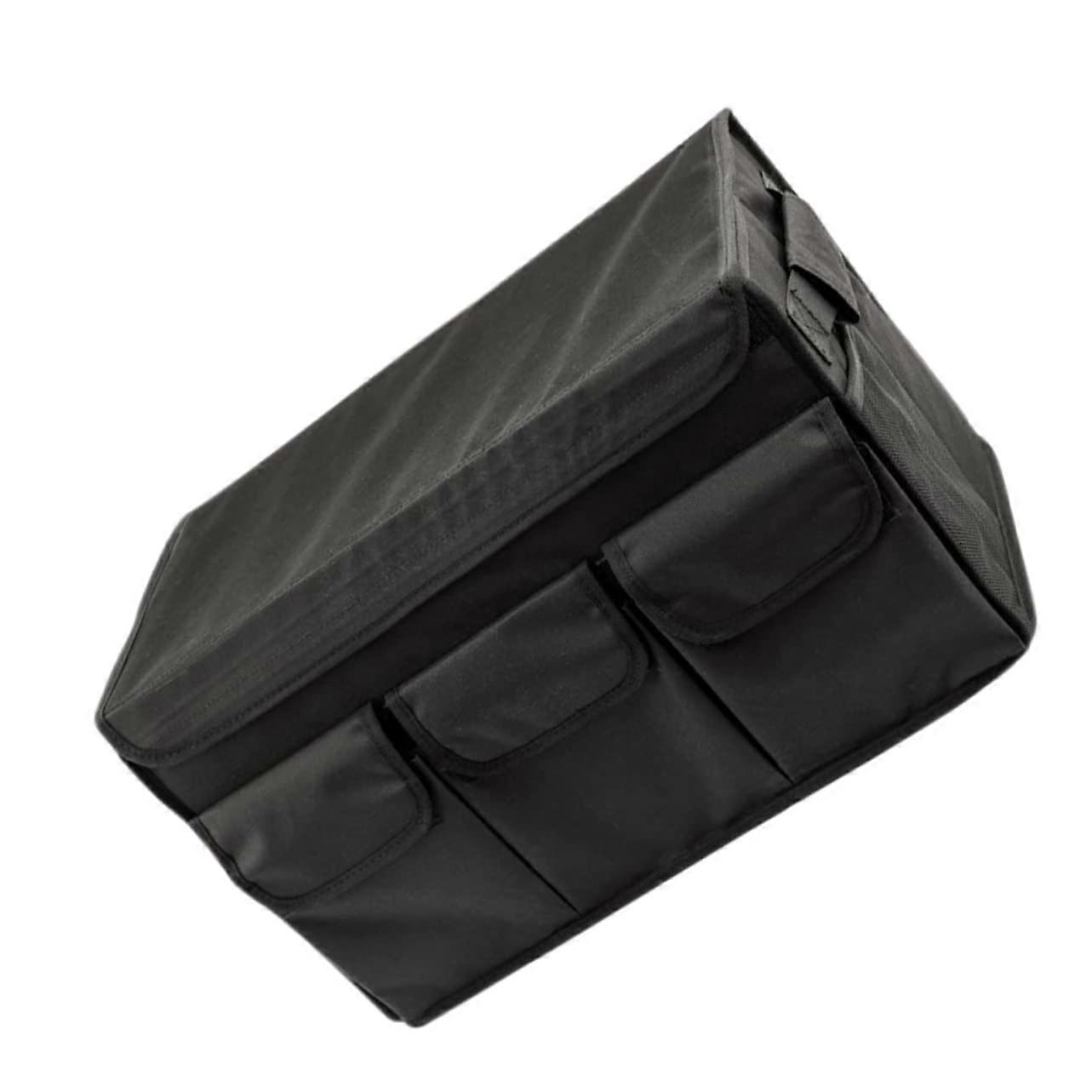 Car Trunk Storage Organizer Collapsible Box Durable Auto Trunk Storage Case for Groceries Emergency Gear Travel Keep Your Car Tidy Organized