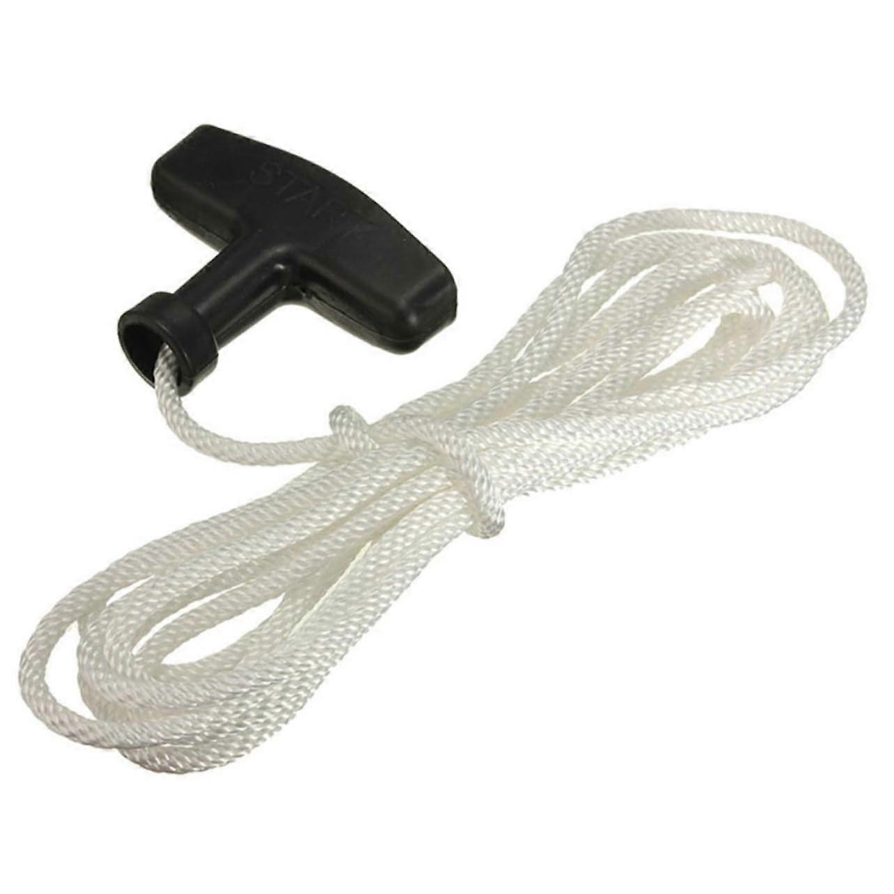 Gasoline Engine Starter Handle Grip Durable Recoil Pull Handle with Cord for Lawn Mowers Hedge Trimmers Generators