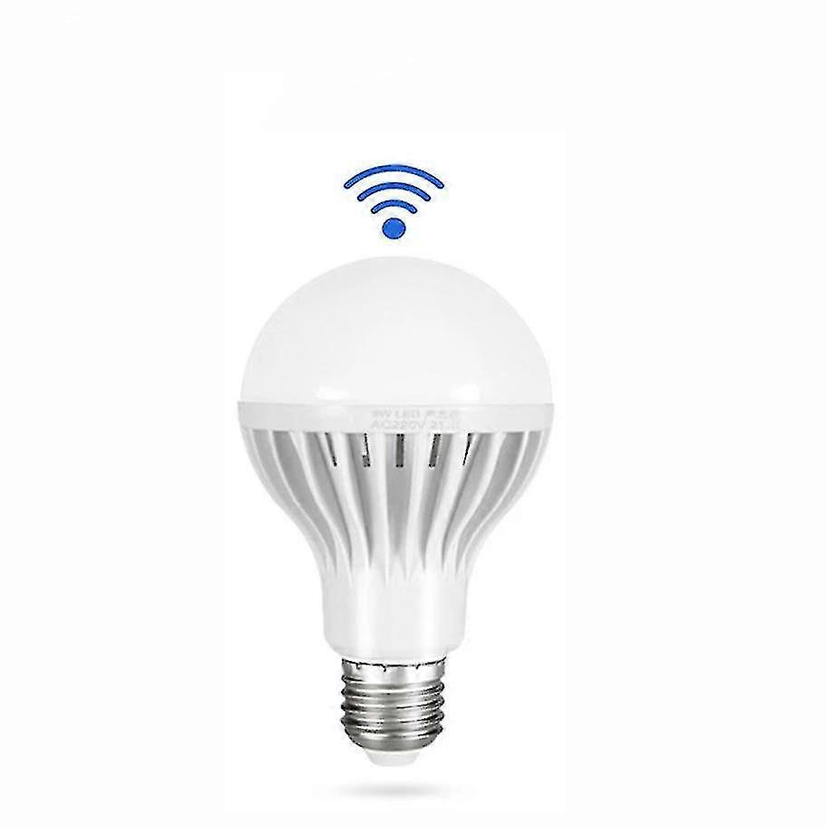 Led Bulb 3w 5w 7w 9w 12w Sound Sensor visible light Ac 220v-240v Auto Smart For Stair Hallway Night Lamp