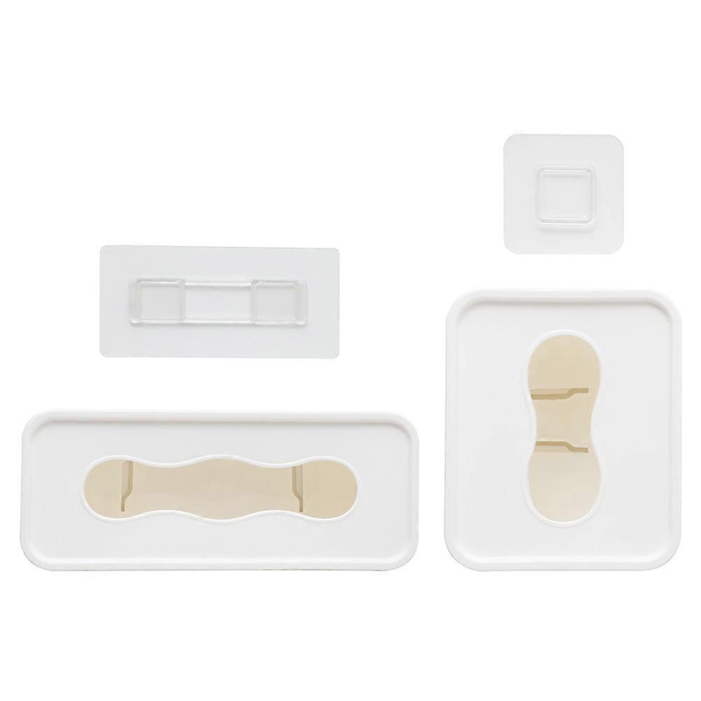 Household Storage Container Small Object Container Home Organization White Pp Kitchen Wrap Dispensing 2Pack