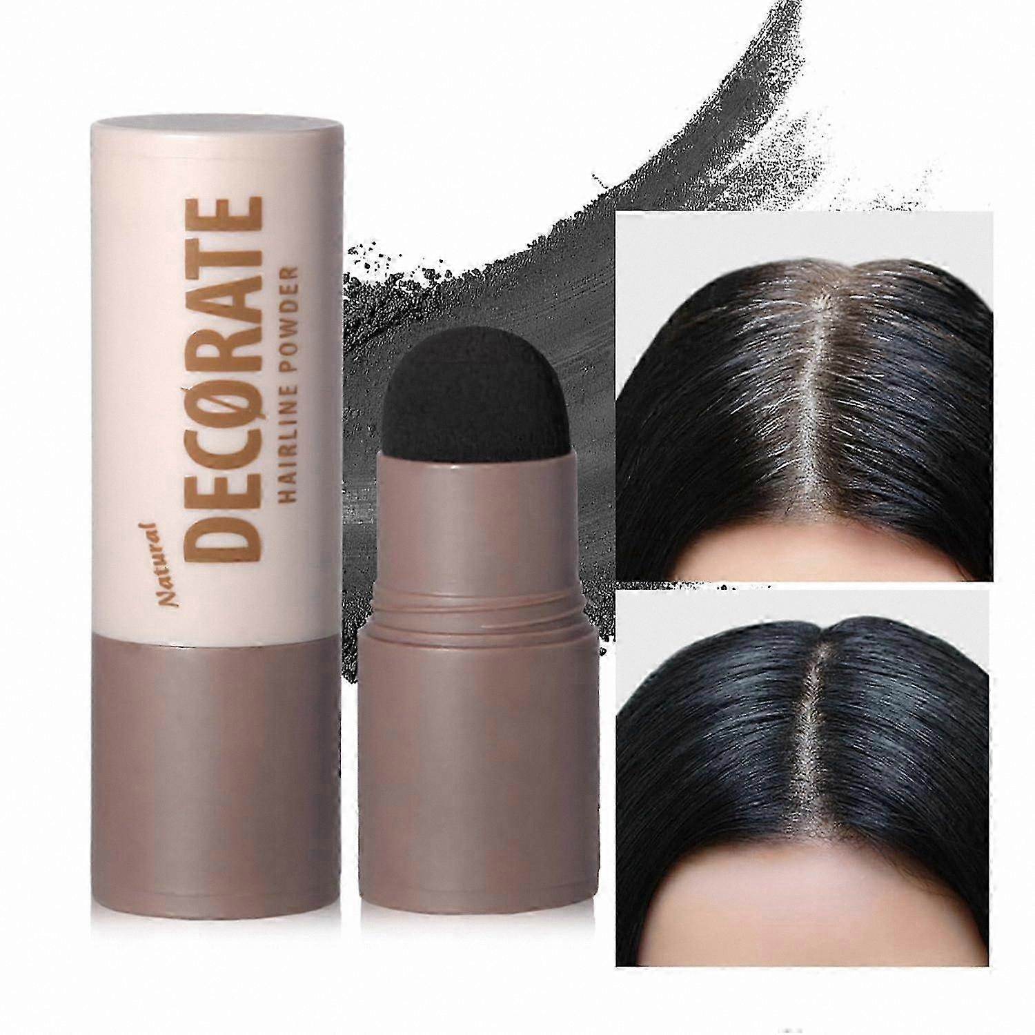 Hair Powder Stick for Root Touch-Up, Grey Coverage, and Thinning Hair Solution, Instant Natural Volumizing Hairline Enhancer