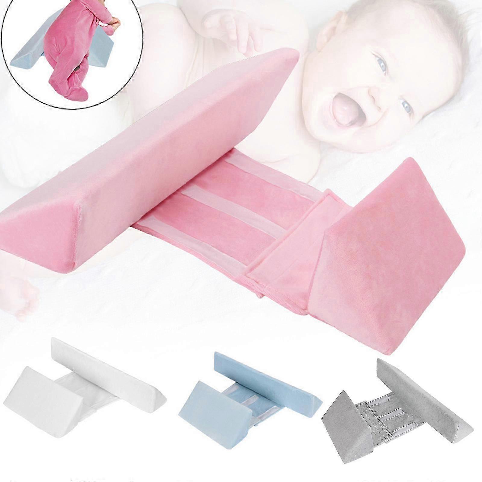 Newborn Baby Shaping Styling Pillow, Anti-rollover Side Sleeping Pillow, Triangle Shape