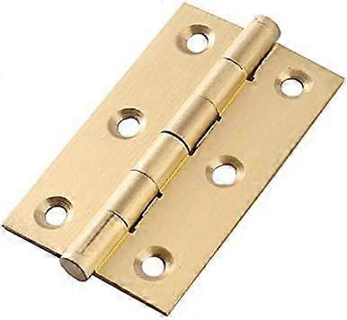 4Pack Solid Brass Cabinet Hinges Kitchen Cupboard Door Butt Hinges Furniture