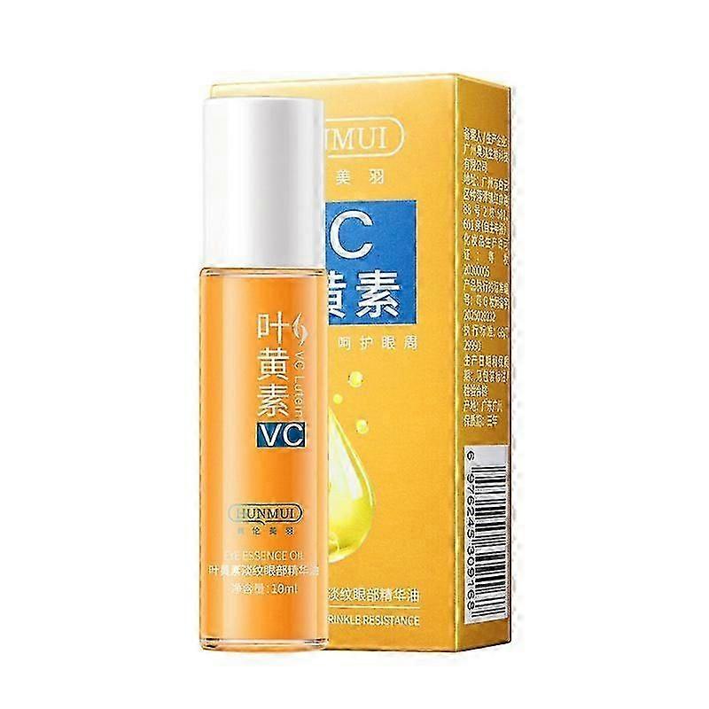 Lutein Anti-Wrinkle Serum Oil, Lutein Eye Essence Oil, Vc Lutein Anti-Wrinkle Oil, Anti-Ageing Eye Serum Against Wrinkles, Eye Bags, Puffiness and Dar