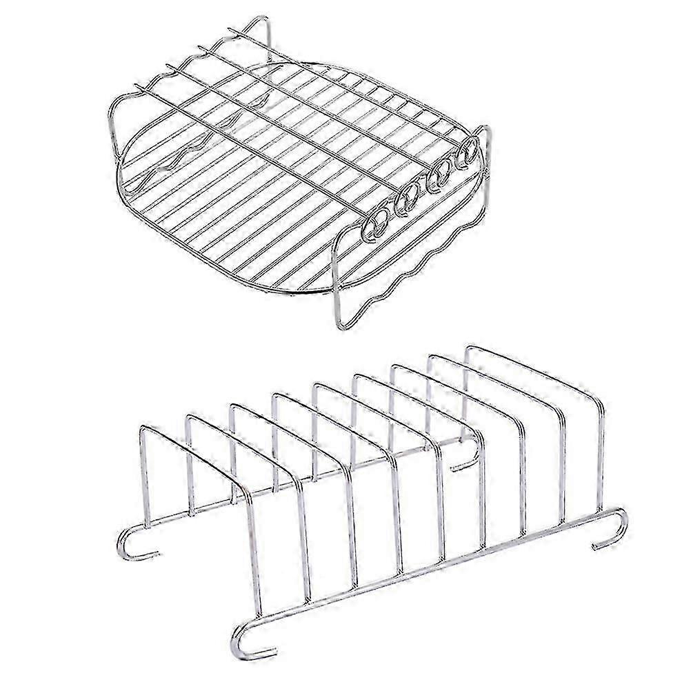 Portable Camping Grill Rack with Bread Tray for Classic British BBQs