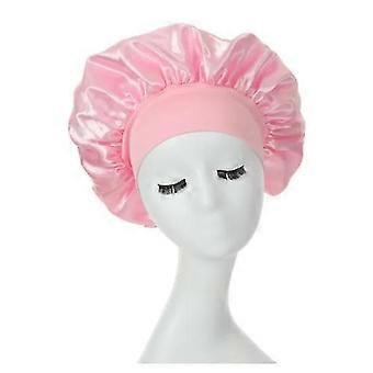 Bonnet de nuit en satin pour femme, bonnet de nuit élastique pour le soin des cheveux et la beauté du sommeil