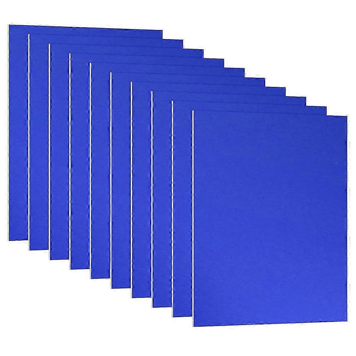 Folha de alumínio anodizado 7x5x1/32 polegadas, 10 peças de placa retangular de metal