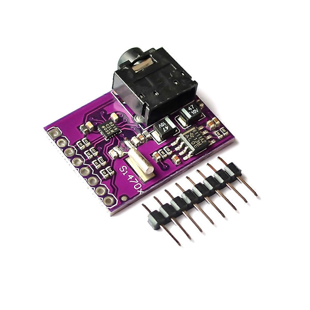 Si4703 FM Tuner Evaluation Board Digital Radio Broadcast Data Processing Module for AVR ARM PIC with