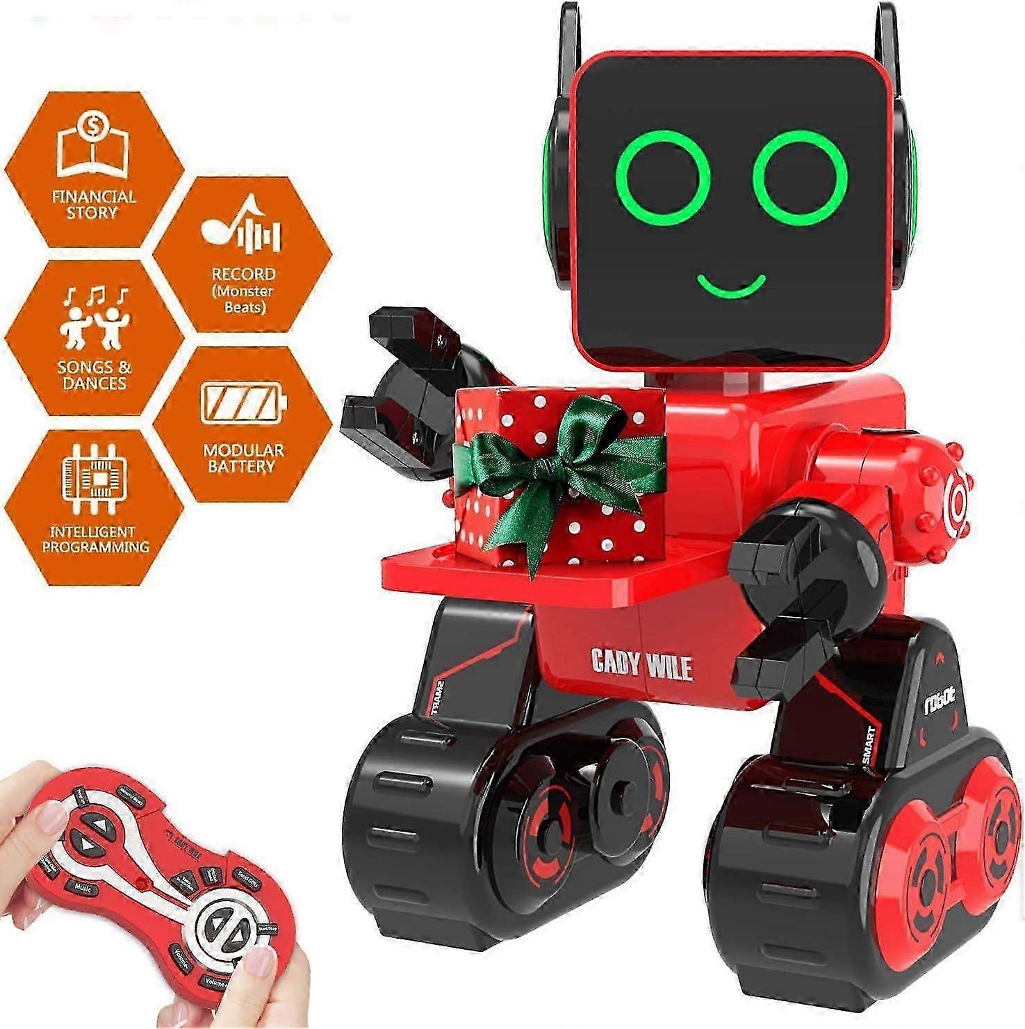 Kids' Interactive Robot Toy: Smart, Remote-Controlled for Fun Playtime
