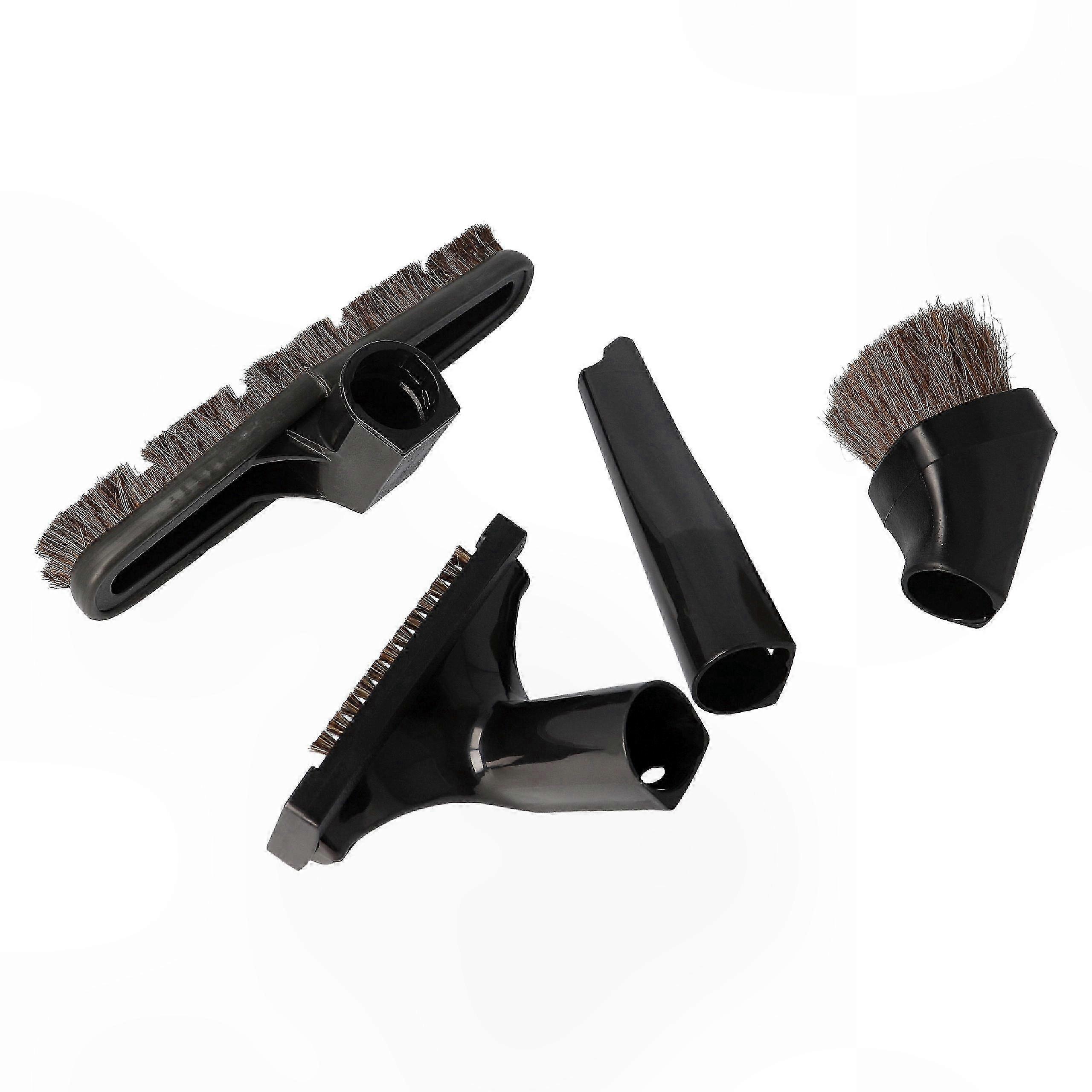 4-Piece Jet Nozzle Set Compatible with Rainbow D3, E2, D4, SE, E3, E1, E Vacuum Cleaners - 32mm Black