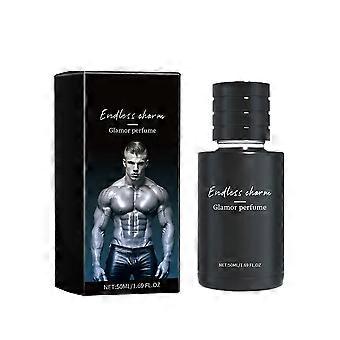 Charming Men's Eau De Toilette with Long-Lasting Masculine Scent in 50ml Bottle for Work, Dates, and Parties