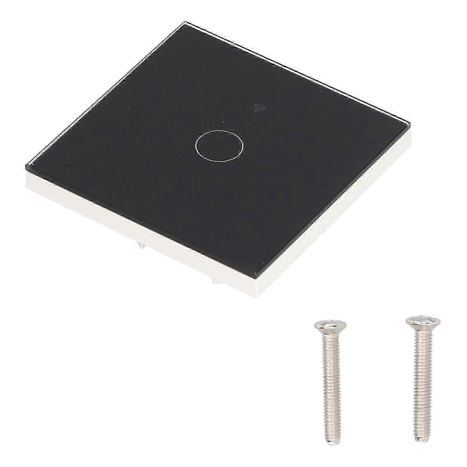 2025 SingleGang Touch Switch for Tuya Zigbee Intelligent Remote Light Switch Plate with Backlight(White )