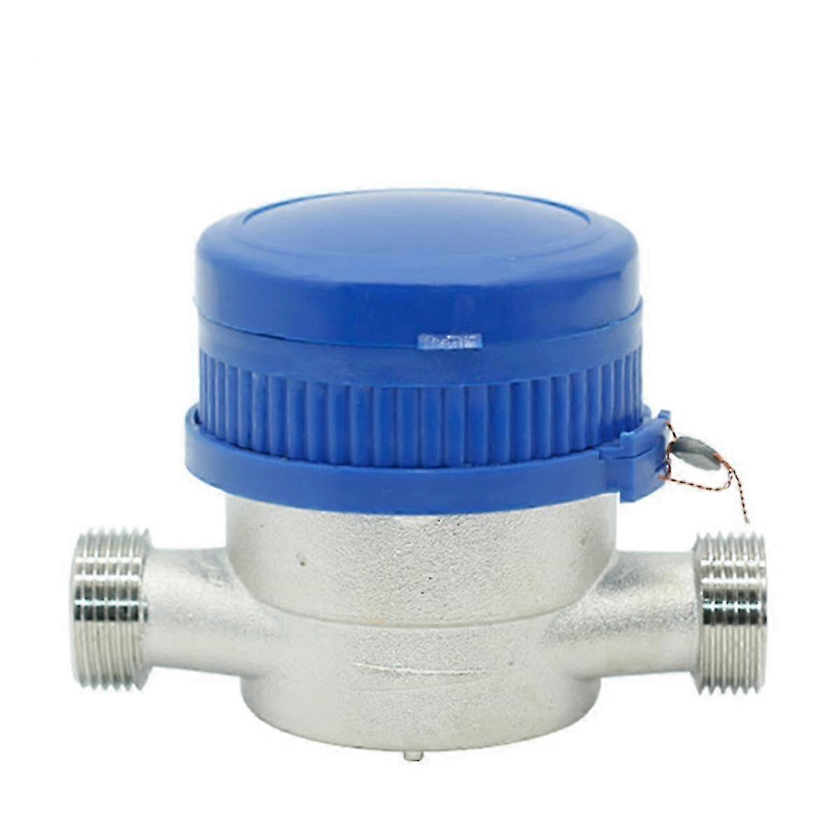 Garden Use Flow Water Meter Water Clock Garden Calibrated Brass Water Meter Single Jet Water Meter Dry Cold Water Meter Edition 2025