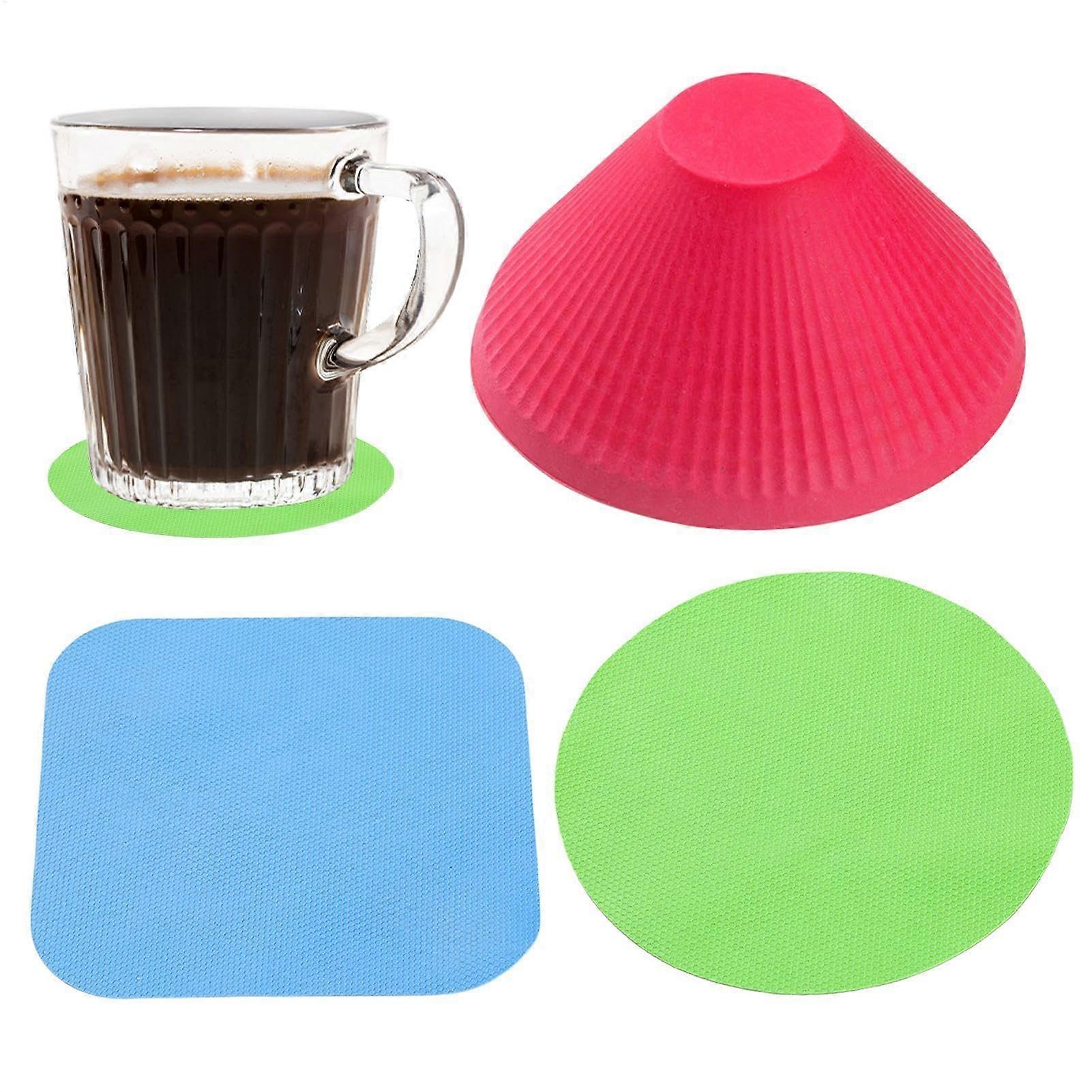Jar Opener Gripper Rubber HandHeld Opener For Most Bottles, NonSlip Gripper Pads, Reusable MultiPurpose Jar Grips