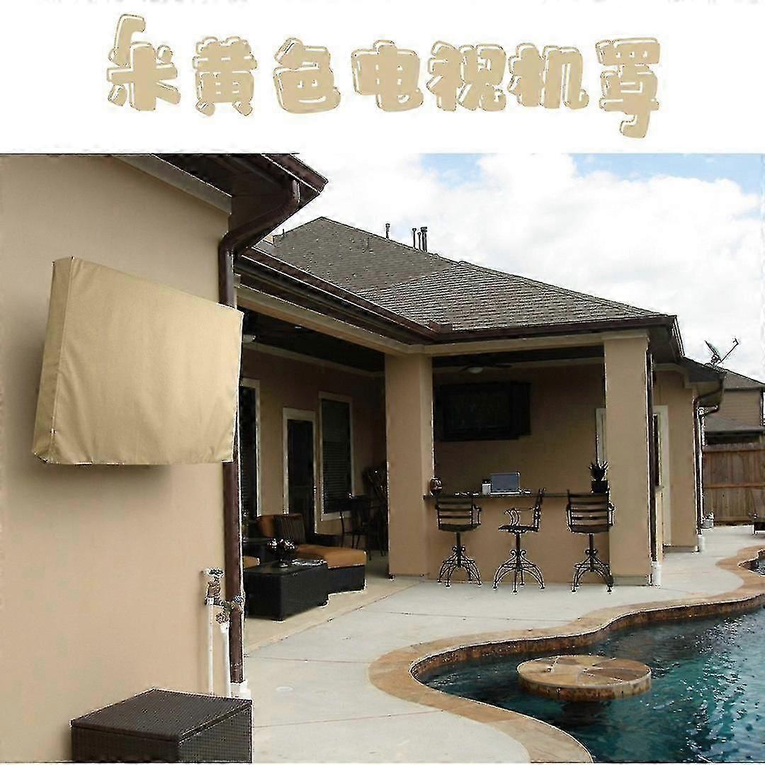 (65-70 polegadas 70-75 polegadas) Vários tamanhos para escolher 600dpvc Outdoor Tv Waterproof Cover