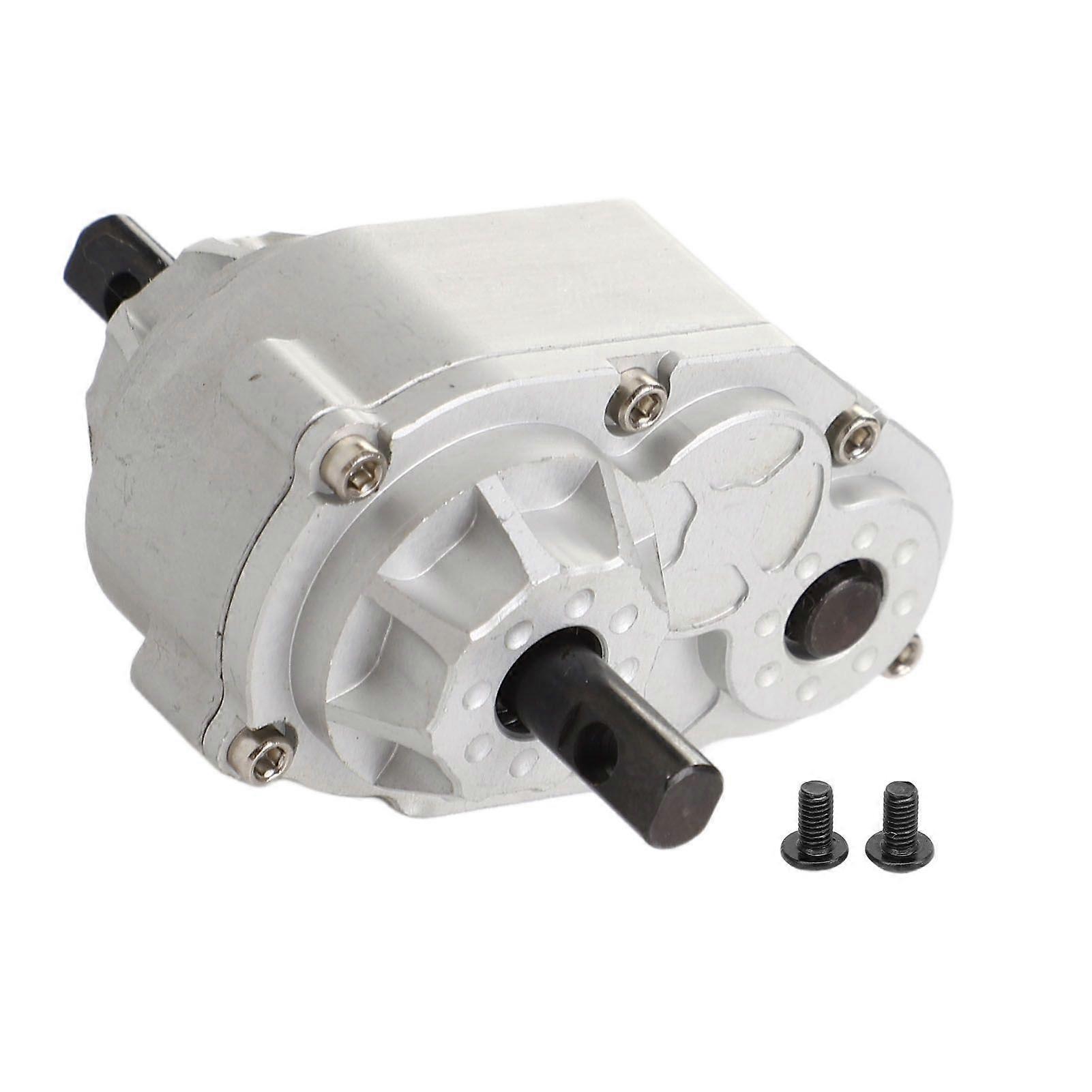 RC Transfer Case Replacement for D90 1/10 Model Climbing Car Aluminum Alloy RC Crawler Moving Gearbox