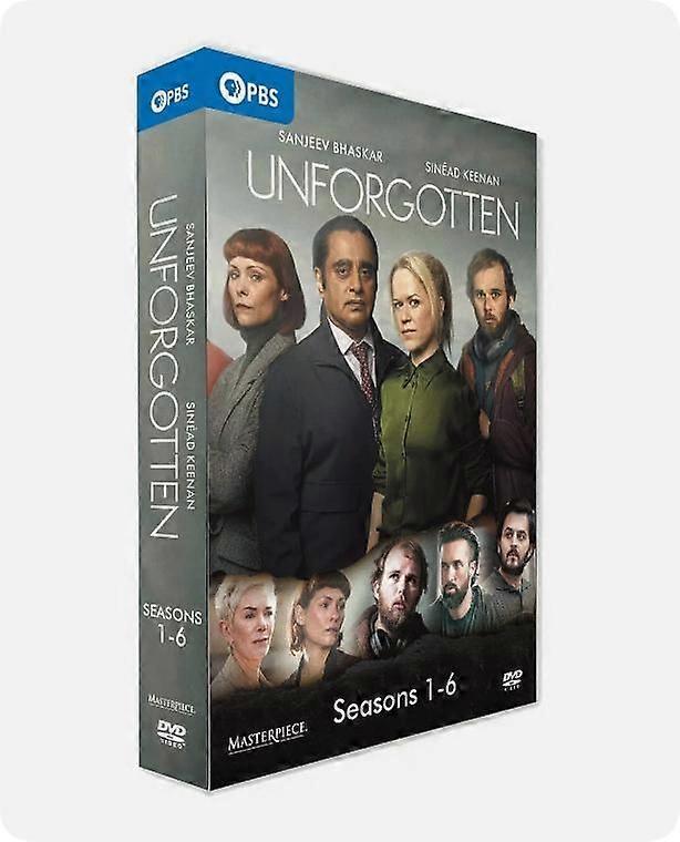 Unforgotten: The Complete Seasons 1-6 (DVD 12-Disc Box Set) Alle Regio