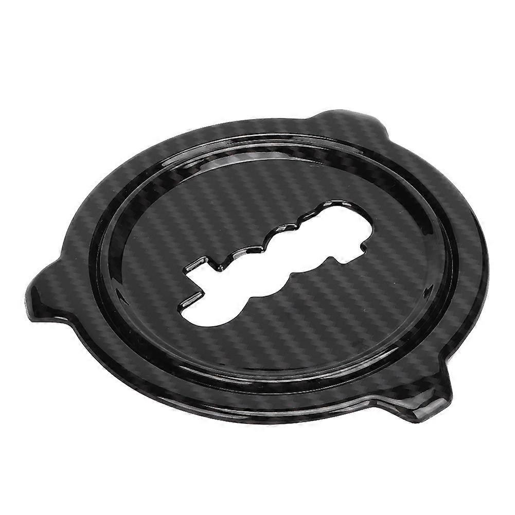 Lenkradrahmenabdeckung für Jeep Wrangler JL Kohlefaserstruktur
