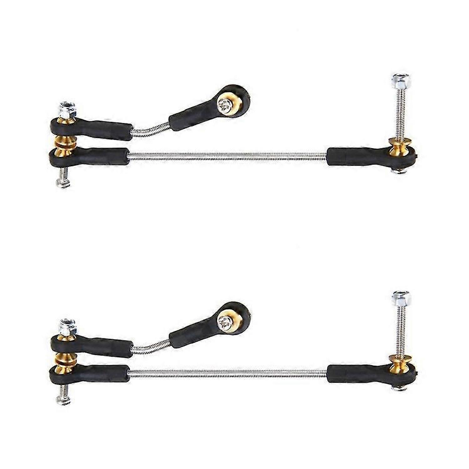 2 Set Steering Link Servo Link Rod Steering Linkage for RC Car