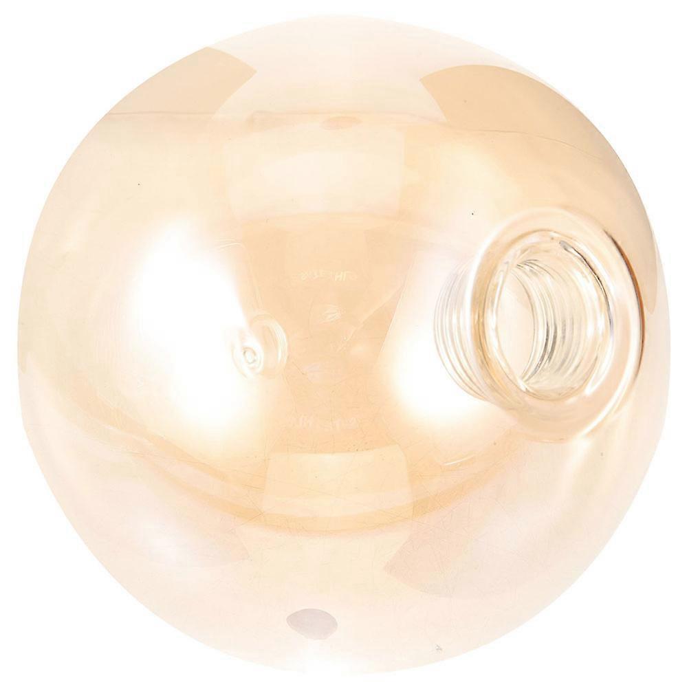 Replacement Glass Lamp Shade for Pendant Lamp Globe 3Pcs Khaki Light Cover