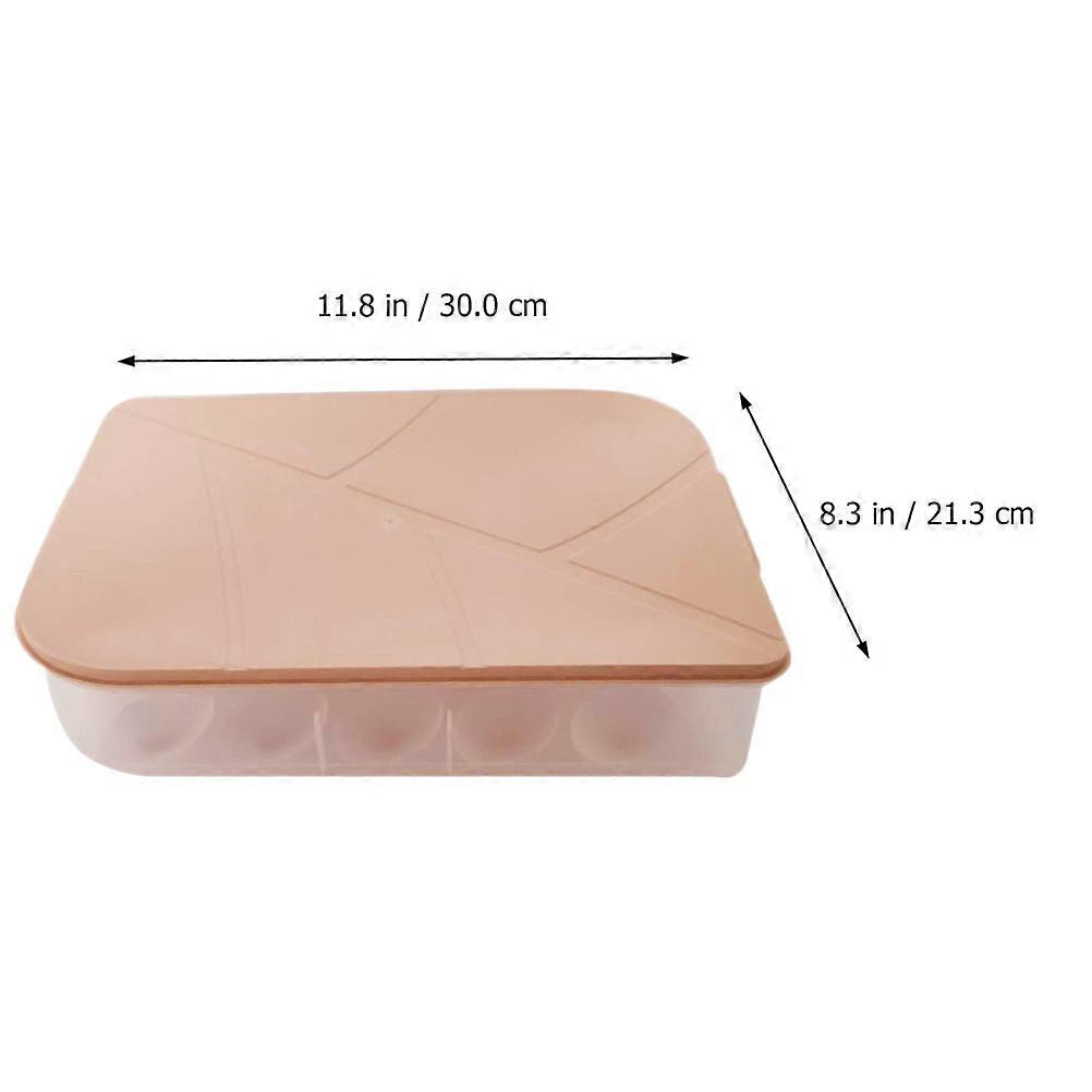 Rectangular Egg Tray For Fridge Crisper 3Pcs Set In Mixed Colors To Enhance Refrigerator Organization