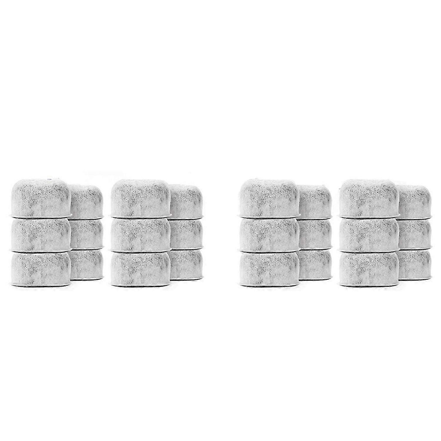 24 PCS Replacement Charcoal Water Filters for Coffee Machines for All Coffee
